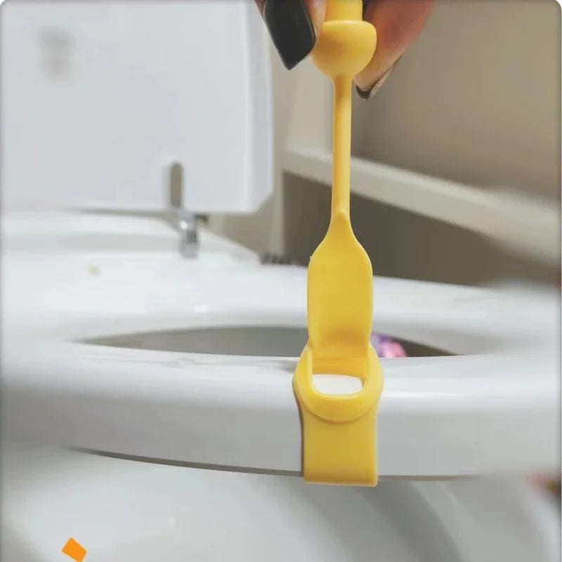4-Pack Silicone Toilet Lid Lifting Handles, Hygienic Toilet Seat Grabbers