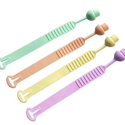 4-Pack Silicone Toilet Lid Lifting Handles, Hygienic Toilet Seat Grabbers