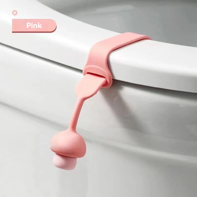 4-Pack Silicone Toilet Lid Lifting Handles, Hygienic Toilet Seat Grabbers