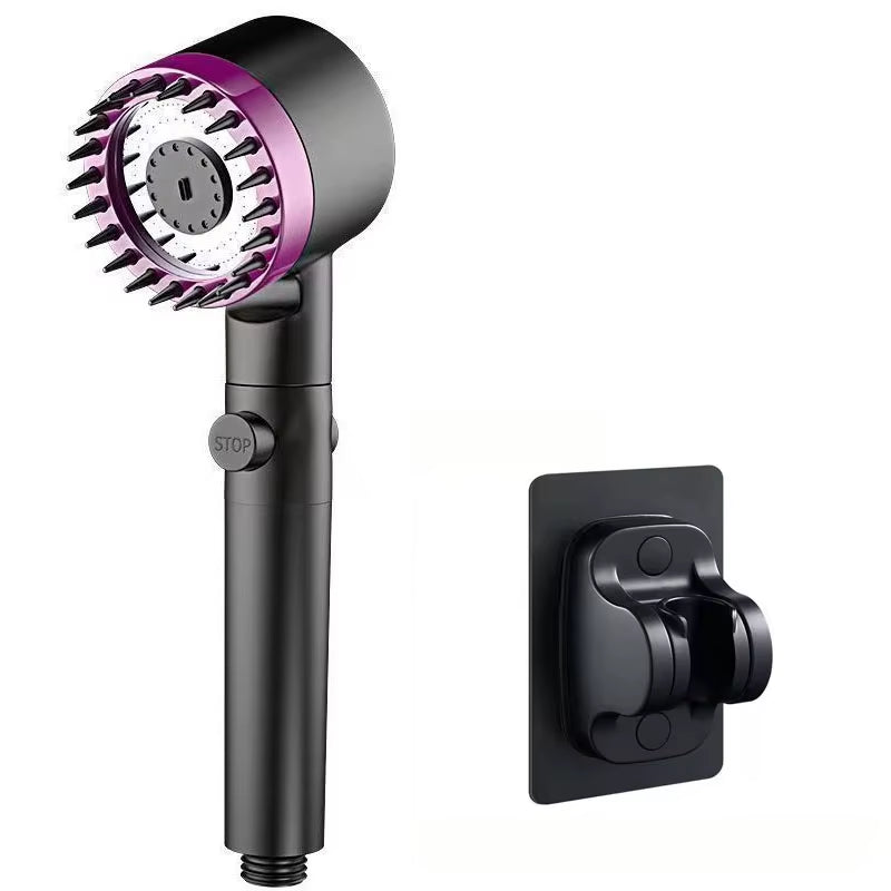 Filtered Shower Head with 3 Spray Modes and Massage Function, Bathroom Shower Head