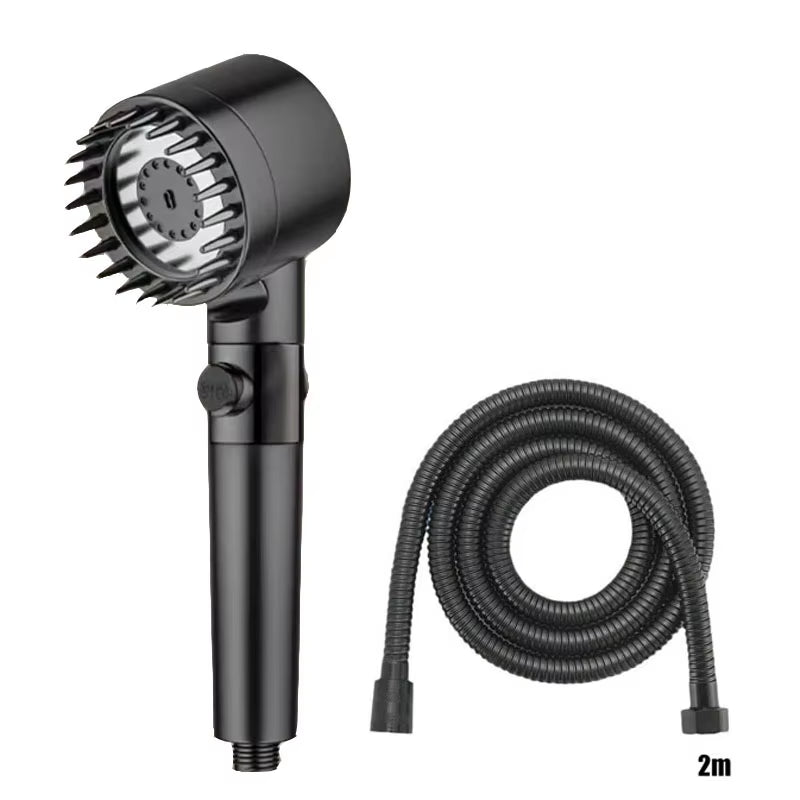 Filtered Shower Head with 3 Spray Modes and Massage Function, Bathroom Shower Head