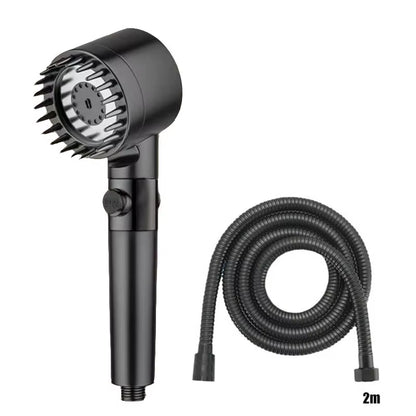 Filtered Shower Head with 3 Spray Modes and Massage Function, Bathroom Shower Head