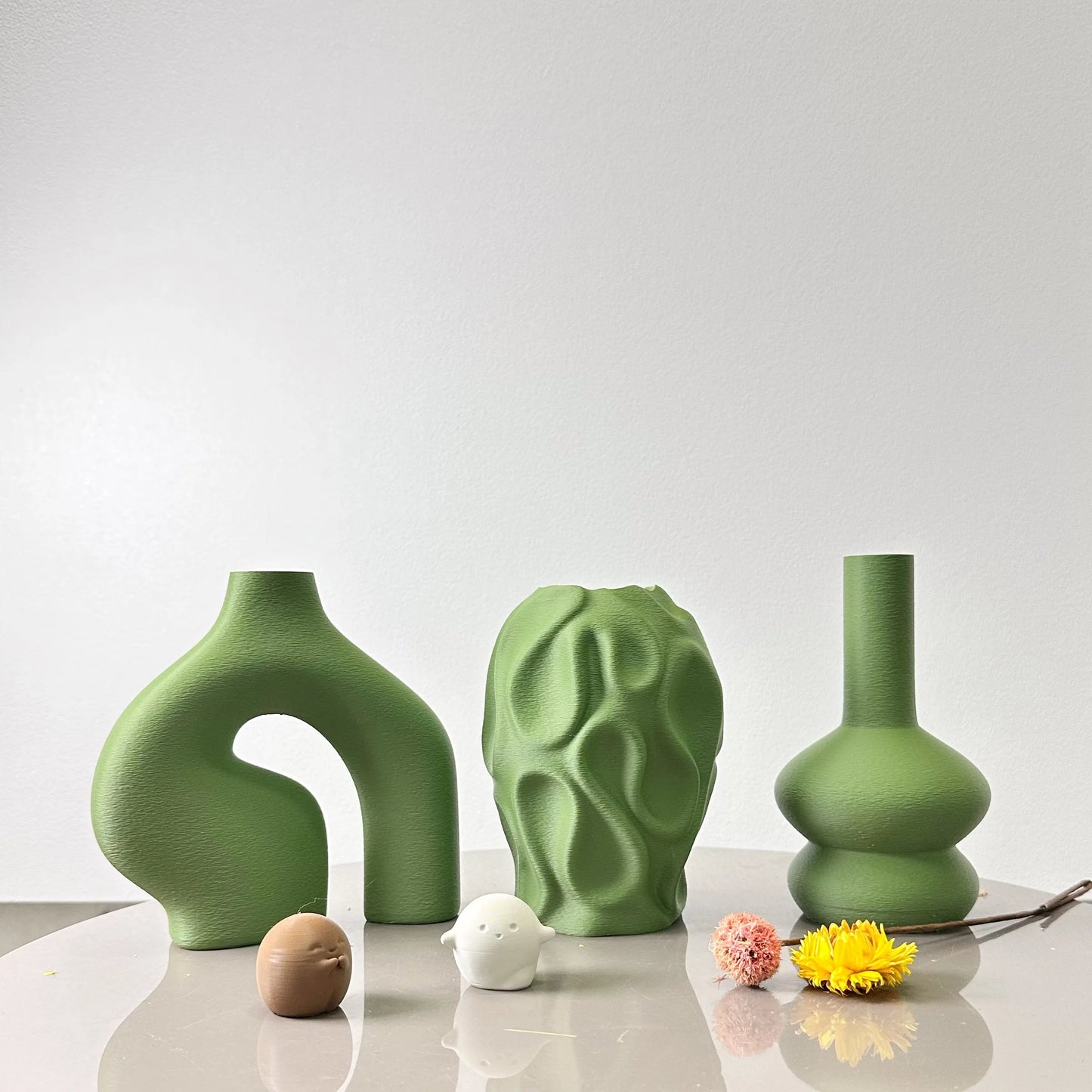 3-Piece Bohemian Vase Set