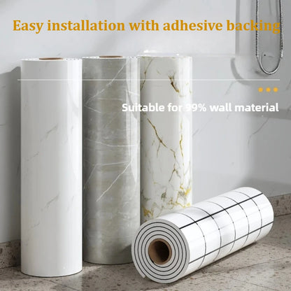 Peel & Stick Marble Wall Tile Panels