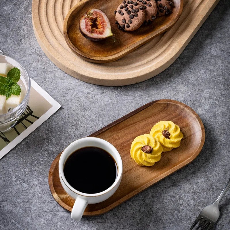Solid Wood Serving Tray