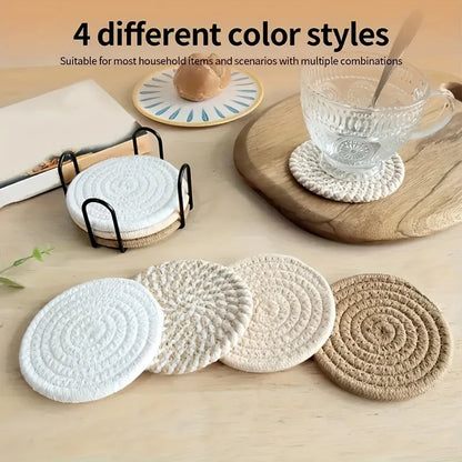 Absorbent Cotton Drink Coasters