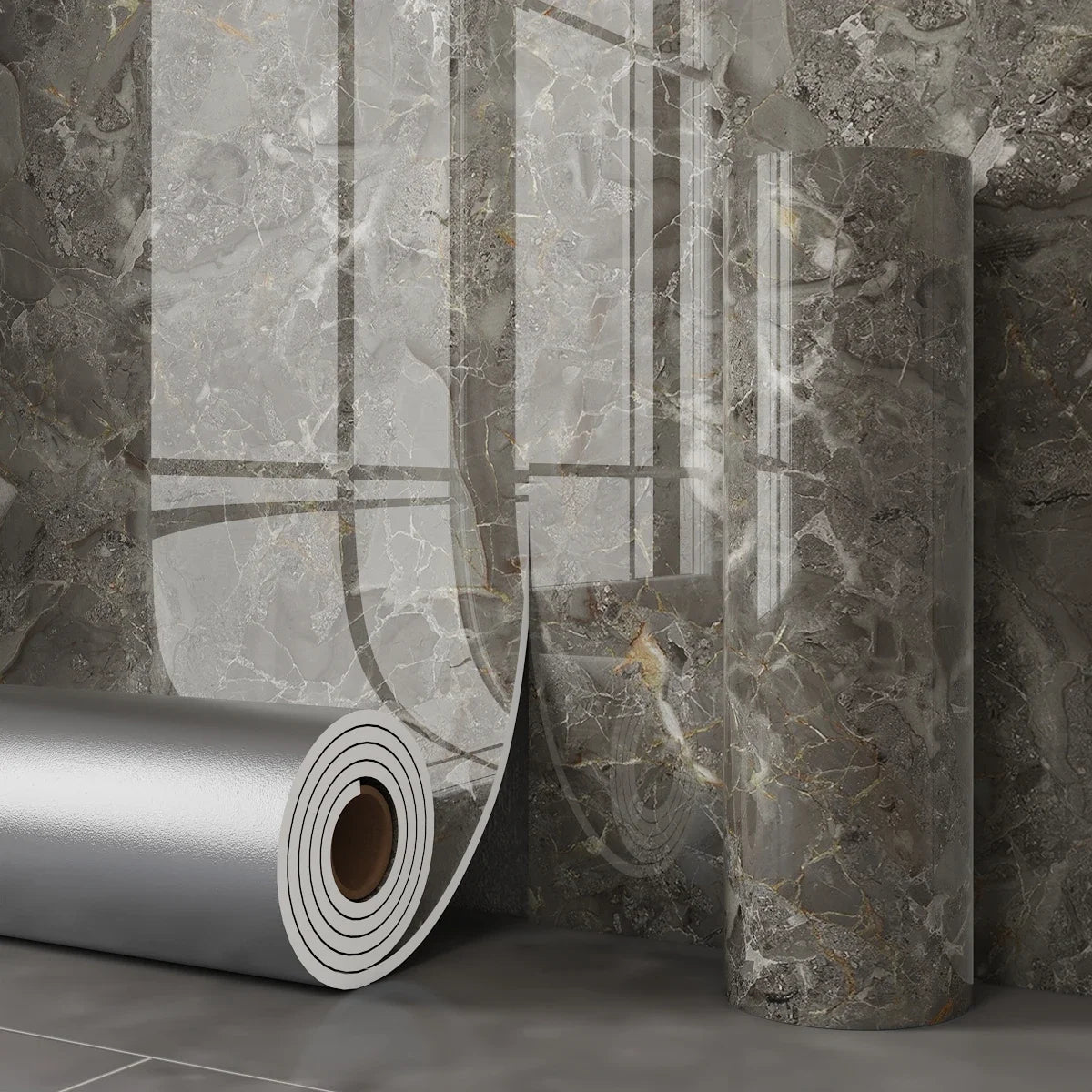 Peel & Stick Marble Wall Tile Panels