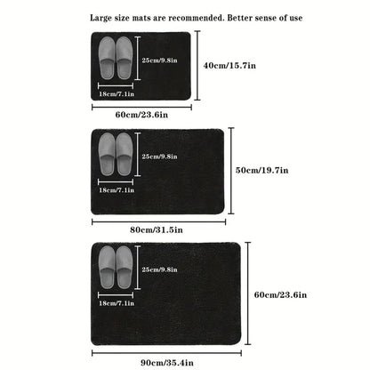 3D Cobblestone Non-Slip Bath Mat