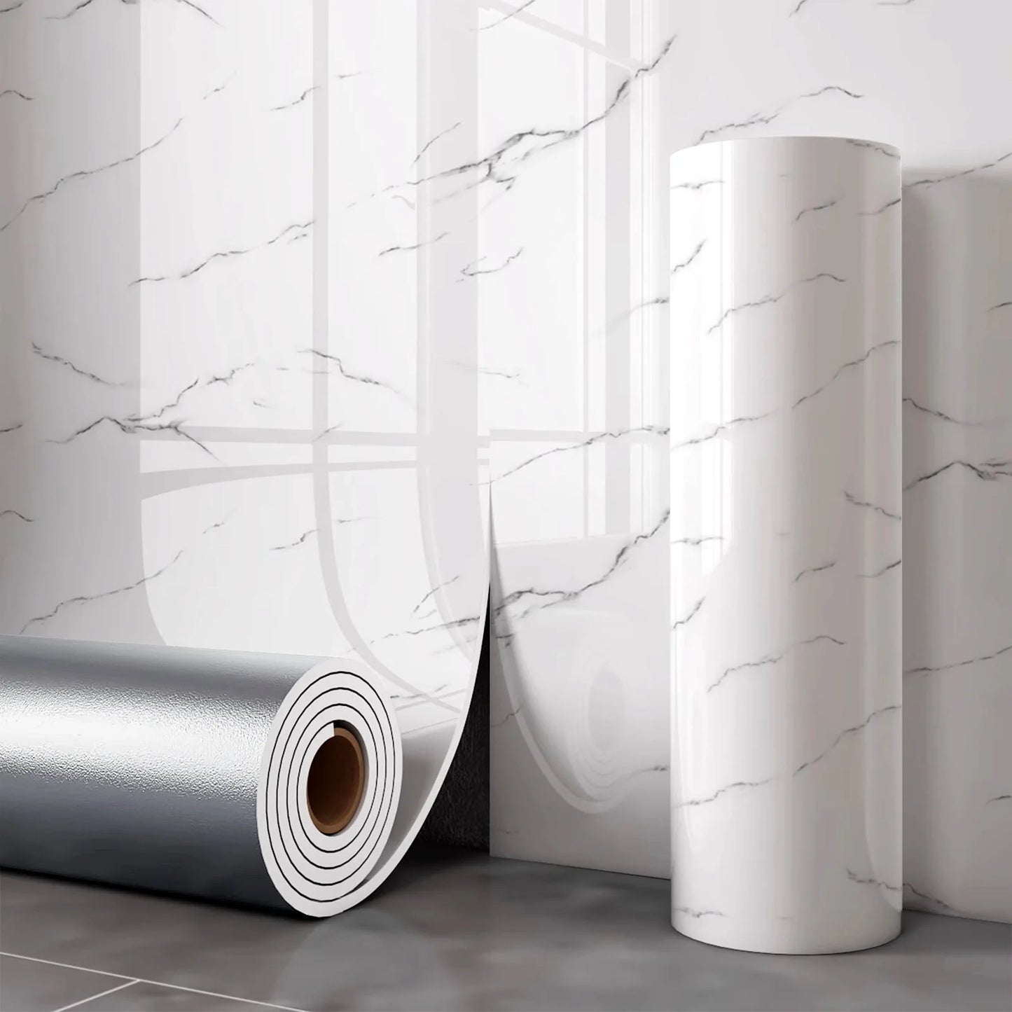 Peel & Stick Marble Wall Tile Panels