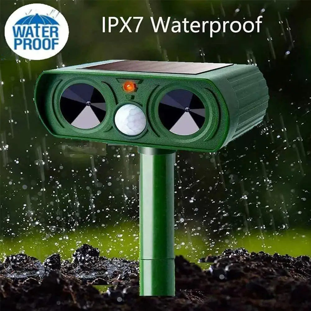 Solar Ultrasonic Cat & Dog Repellent