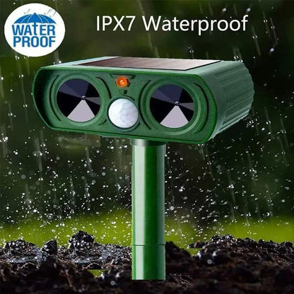 Solar Ultrasonic Cat & Dog Repellent