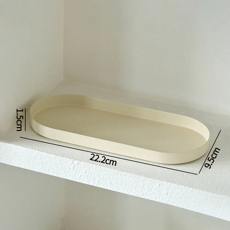 Oval Perfume & Jewelry Tray