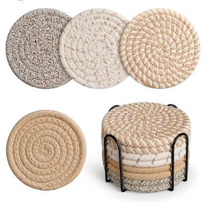 Absorbent Cotton Drink Coasters