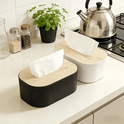 Arched Tissue Box with Lid