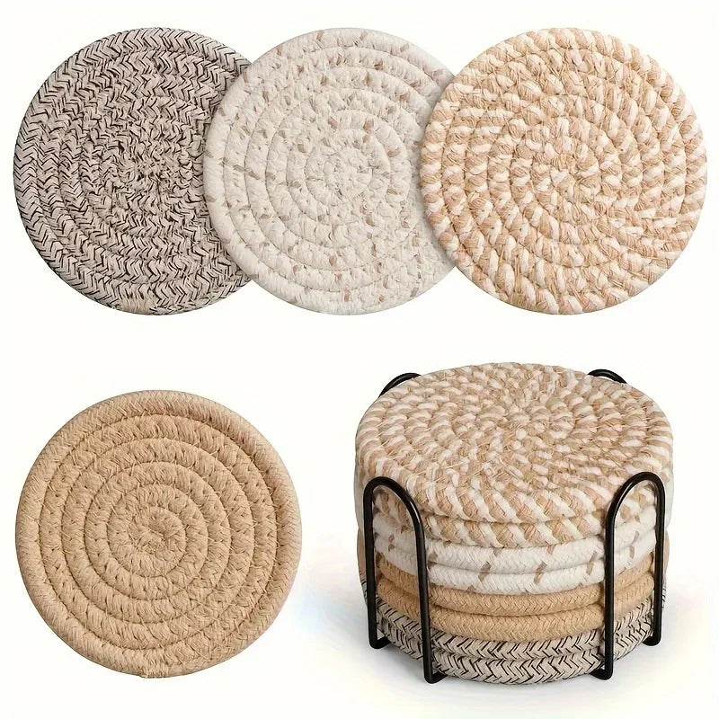 Absorbent Cotton Drink Coasters