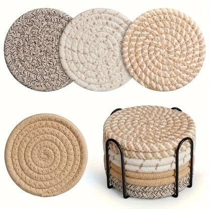 Absorbent Cotton Drink Coasters