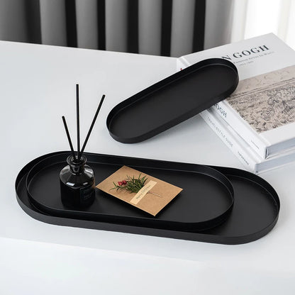 Oval Perfume & Jewelry Tray