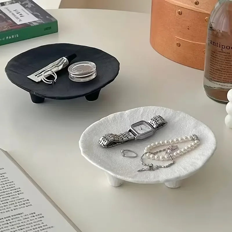 Ceramic Three-Legged Jewelry Tray