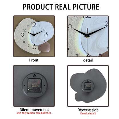 Modern Silent Quartz Wall Clock