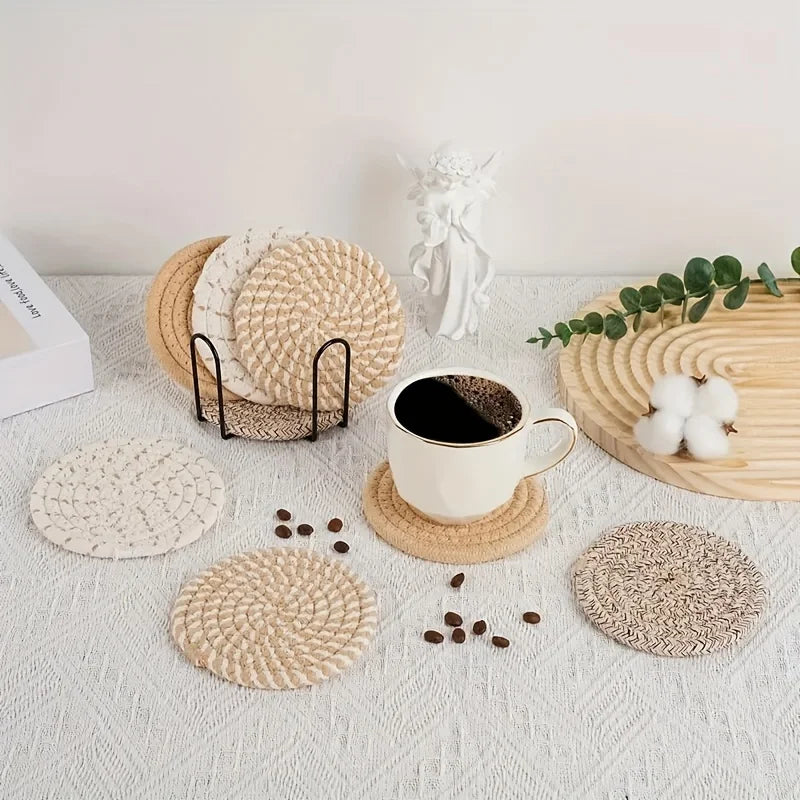 Absorbent Cotton Drink Coasters
