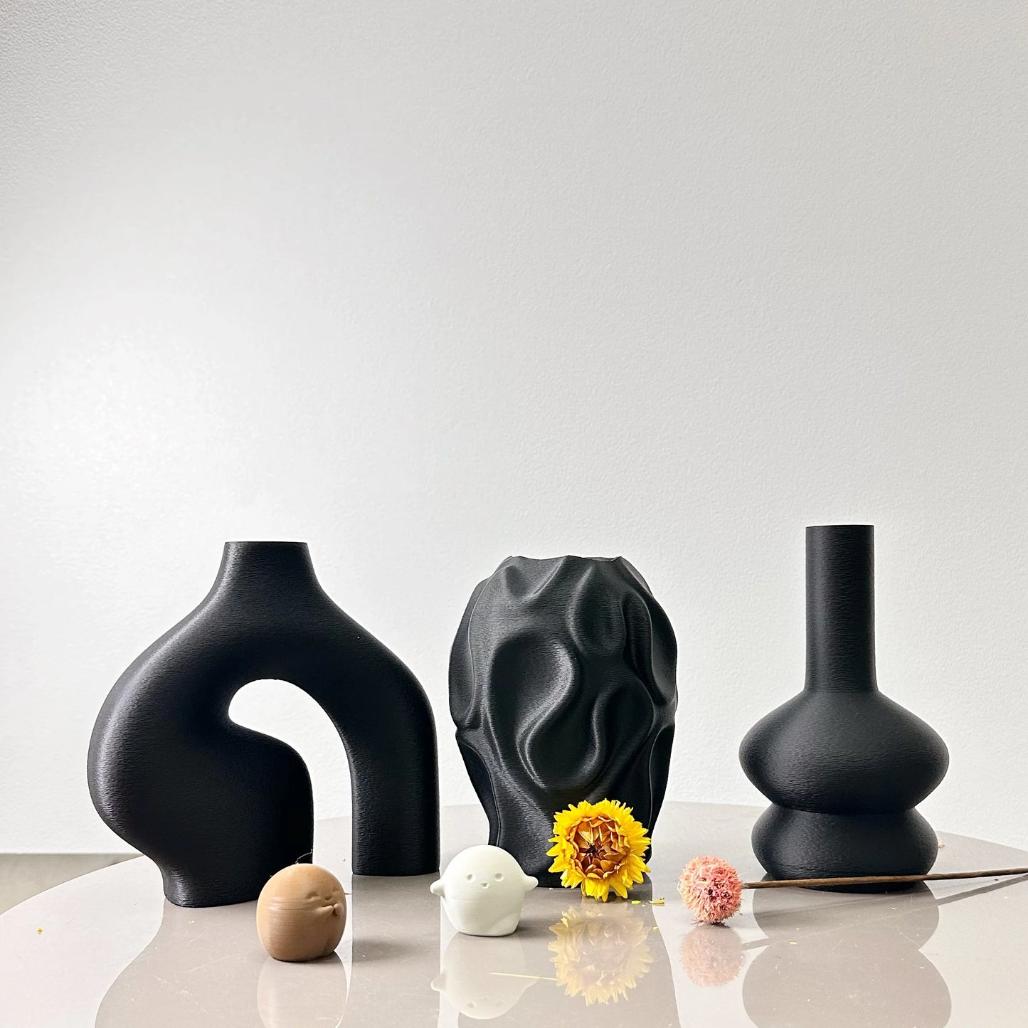 3-Piece Bohemian Vase Set