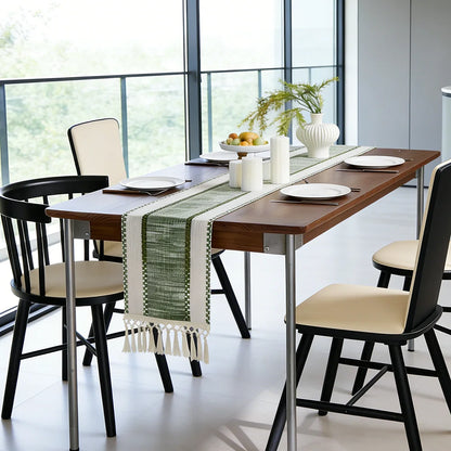 Boho Striped Table Runner