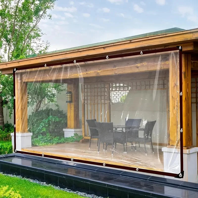 Cold-Proof Clear Garden Tarpaulin