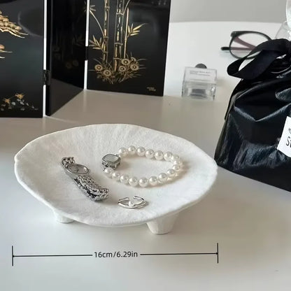 Ceramic Three-Legged Jewelry Tray