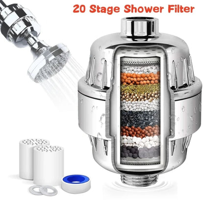 Multi-Stage Shower Filter Set