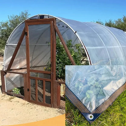 Cold-Proof Clear Garden Tarpaulin