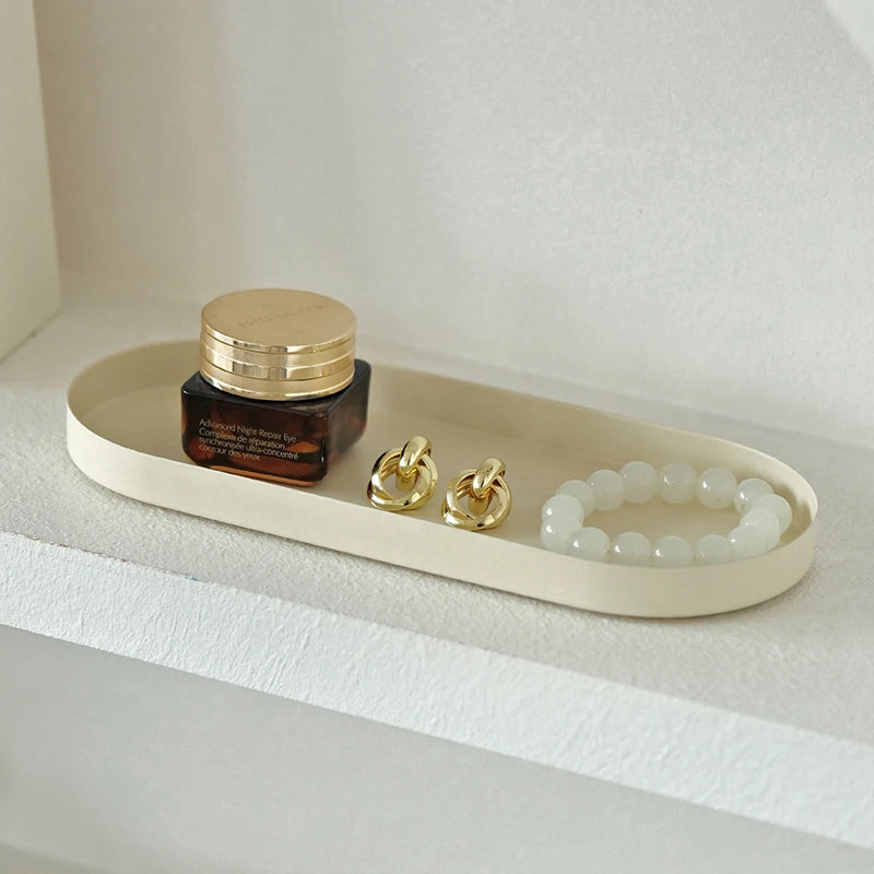 Oval Perfume & Jewelry Tray
