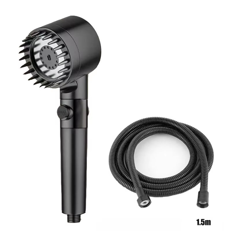 Filtered Shower Head with 3 Spray Modes and Massage Function, Bathroom Shower Head