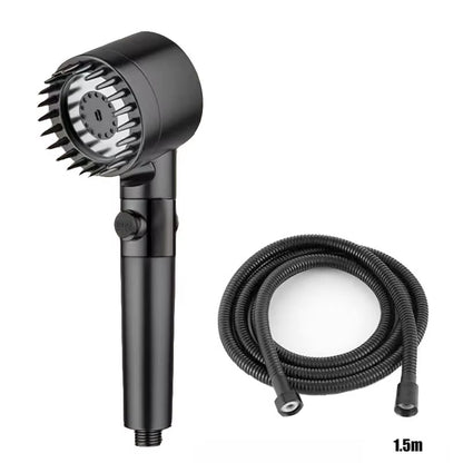 Filtered Shower Head with 3 Spray Modes and Massage Function, Bathroom Shower Head