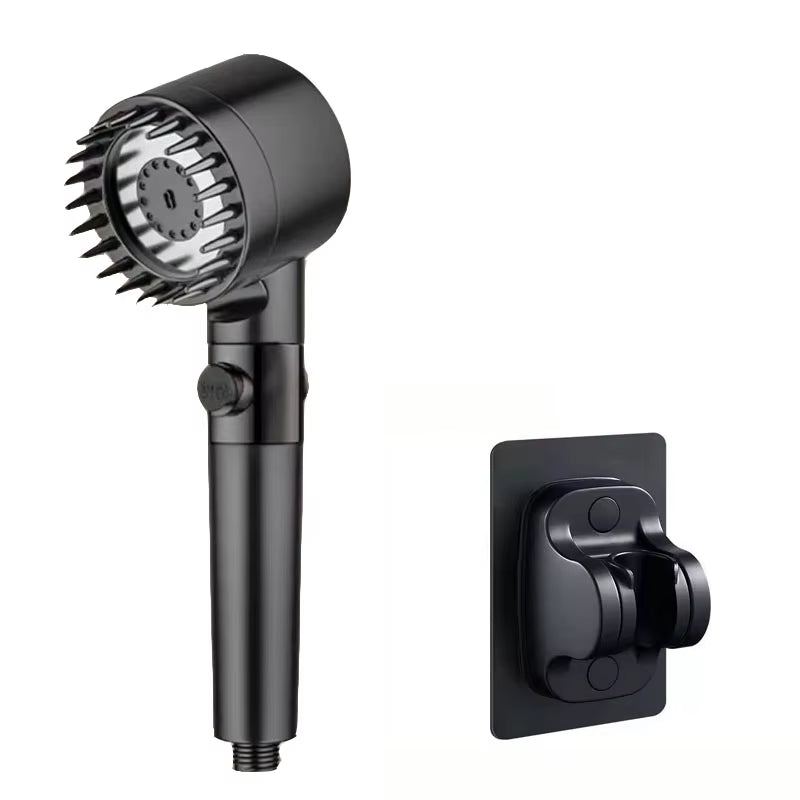 Filtered Shower Head with 3 Spray Modes and Massage Function, Bathroom Shower Head