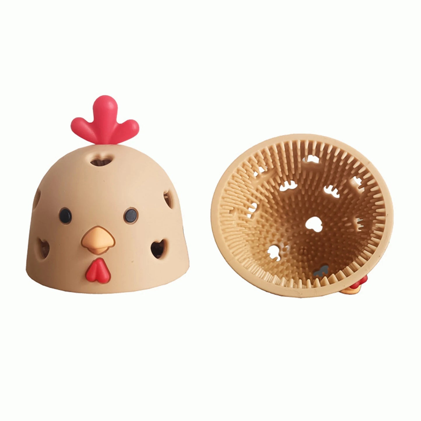 Silicone Egg Cleaning Brush for Chicken and Duck Eggs, Reusable Egg Washing Tool