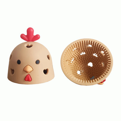 Silicone Egg Cleaning Brush for Chicken and Duck Eggs, Reusable Egg Washing Tool