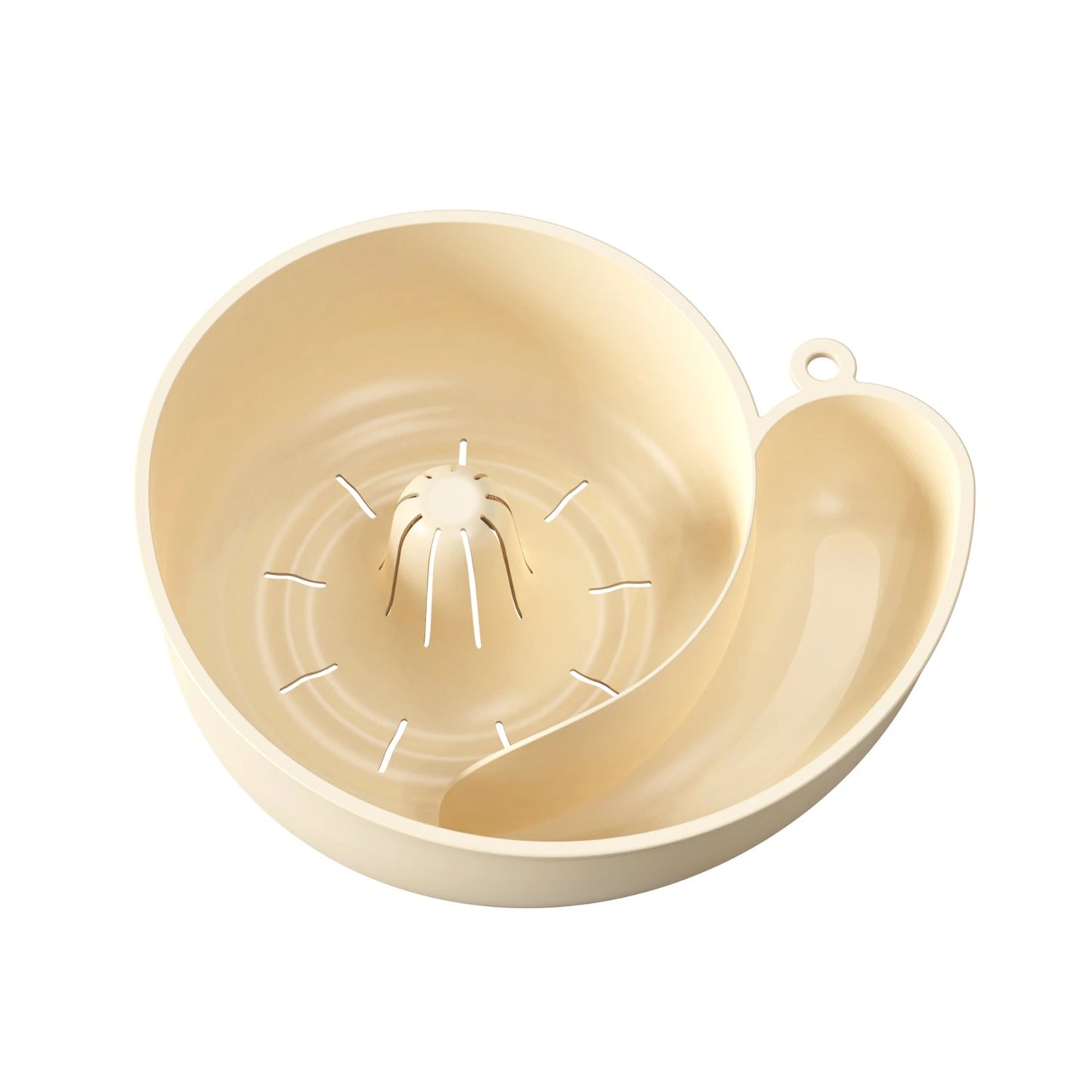 Rotating Fruit and Vegetable Washing Basket, Salad Spinner and Food Strainer
