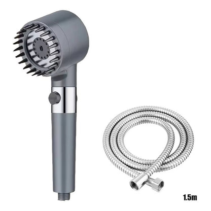 Filtered Shower Head with 3 Spray Modes and Massage Function, Bathroom Shower Head