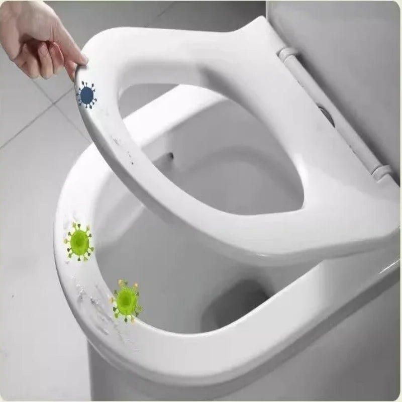 4-Pack Silicone Toilet Lid Lifting Handles, Hygienic Toilet Seat Grabbers