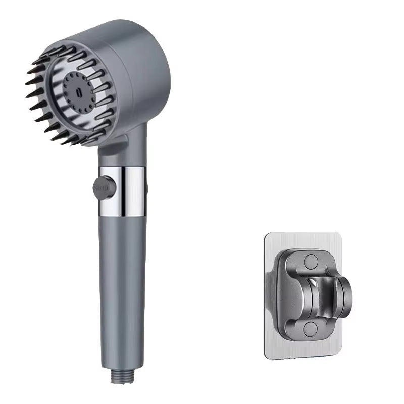 Filtered Shower Head with 3 Spray Modes and Massage Function, Bathroom Shower Head
