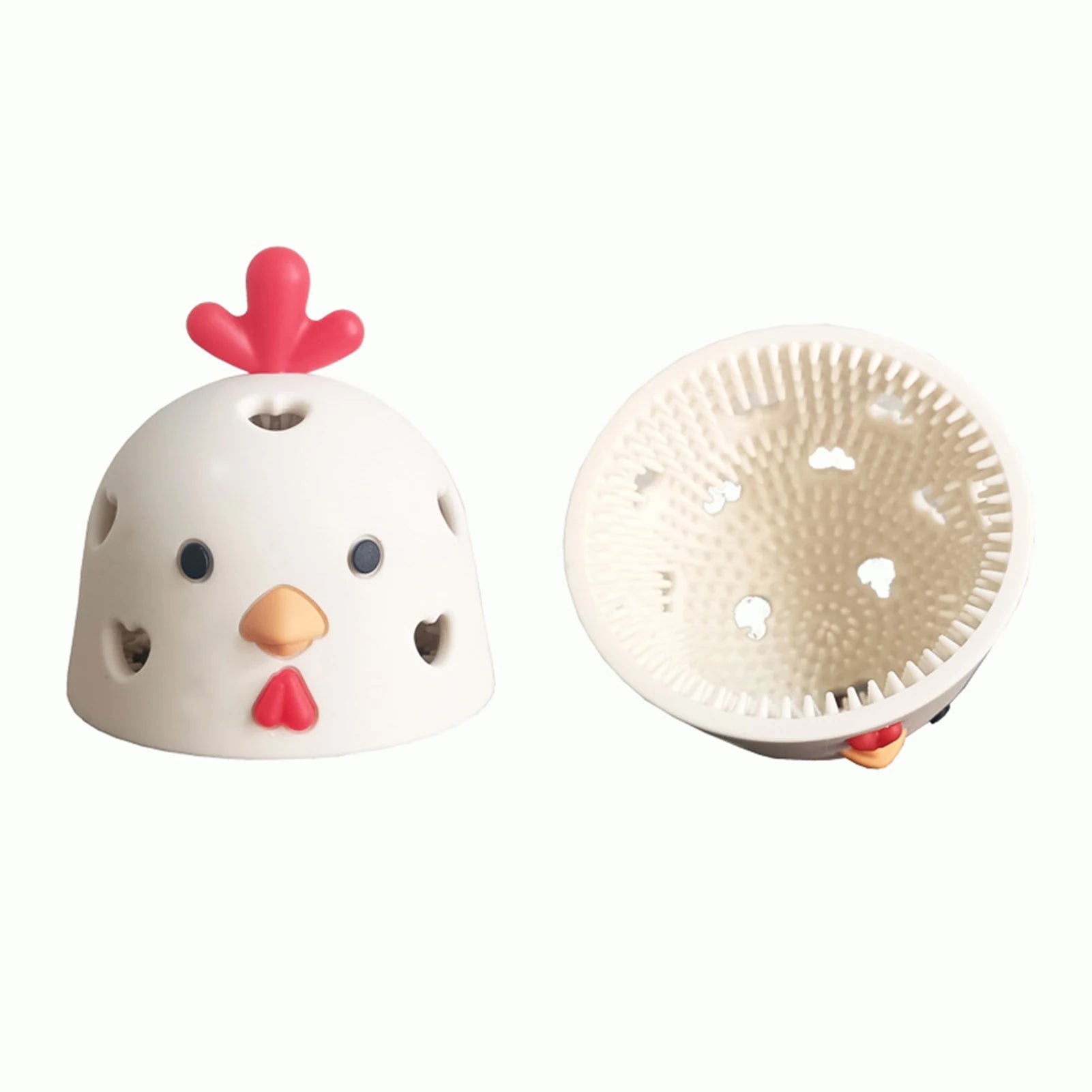 Silicone Egg Cleaning Brush for Chicken and Duck Eggs, Reusable Egg Washing Tool